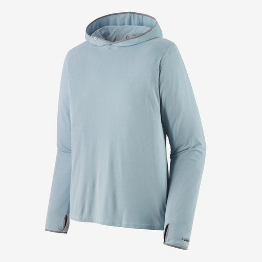 Men's Tropic Comfort Natural UPF Hoody Steam Blue