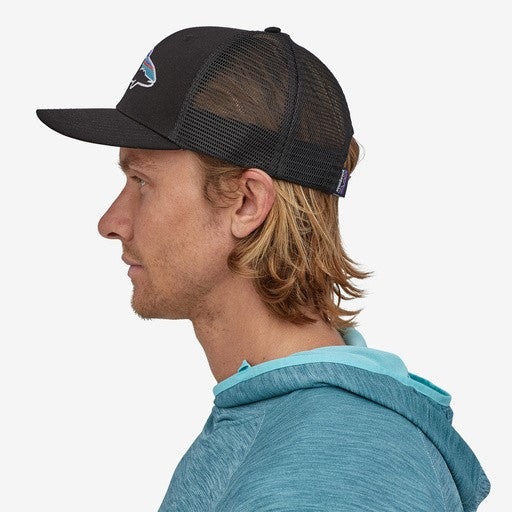 Patagonia Fitz Roy Trout Trucker Hat Black