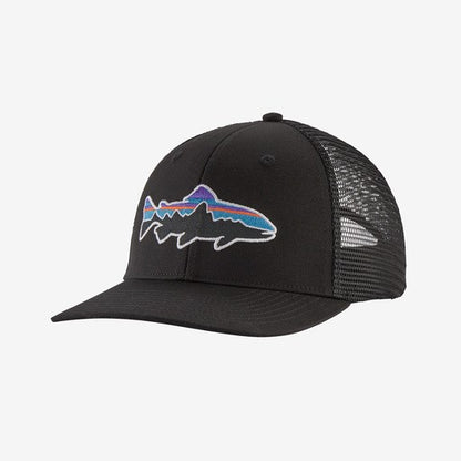 Patagonia Fitz Roy Trout Trucker Hat Black