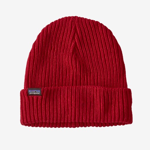 Patagonia Fisherman's Rolled Beanie Touring Red