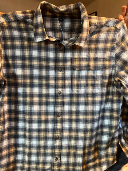 Men's Long-Sleeved Lightweight Fjord Flannel Shirt