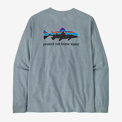 Men's LongSleeve Home Water Trout