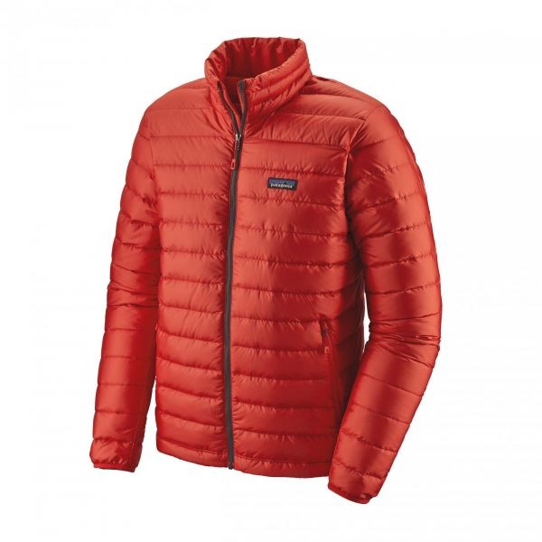 Patagonia Men's Down Sweater Hot Ember