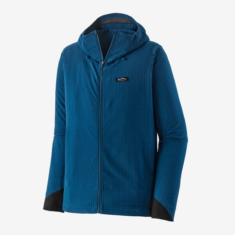 Patagonia - R1 TechFace Fitz Roy Trout Hoody Lagom Blue