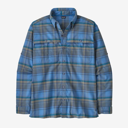 Patagonia Men's Early Rise Stretch Shirt Blue Bird