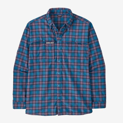 Patagonia Men's Early Rise Stretch Shirt Anacapa Blue