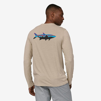 Patagonia M's L/S Cap Cool Daily Fish Graphich Shirt - FTLA