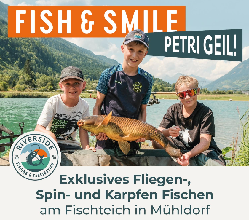 Gutscheine Riverside Tagesfischen, Guiding, Übernachten